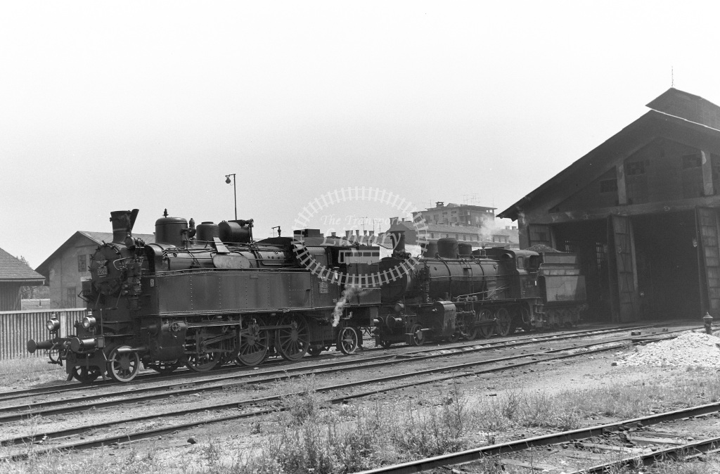 17 PG4623 JZ Yugoslavia Railways Steam Locomotive Class JZ Class 17 2-6-2T 17.022 at Maribor MPD in 1966 - 04.07.1966 - Peter Gray.jpg