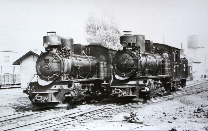 Dve lokomotive sa brojevima 30 i 31 Drvar.jpg
