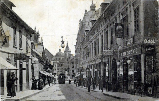Čopova ulica leta 1910..jpg