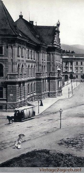 Sveučilišni trg - Frankopanska 1891..jpg