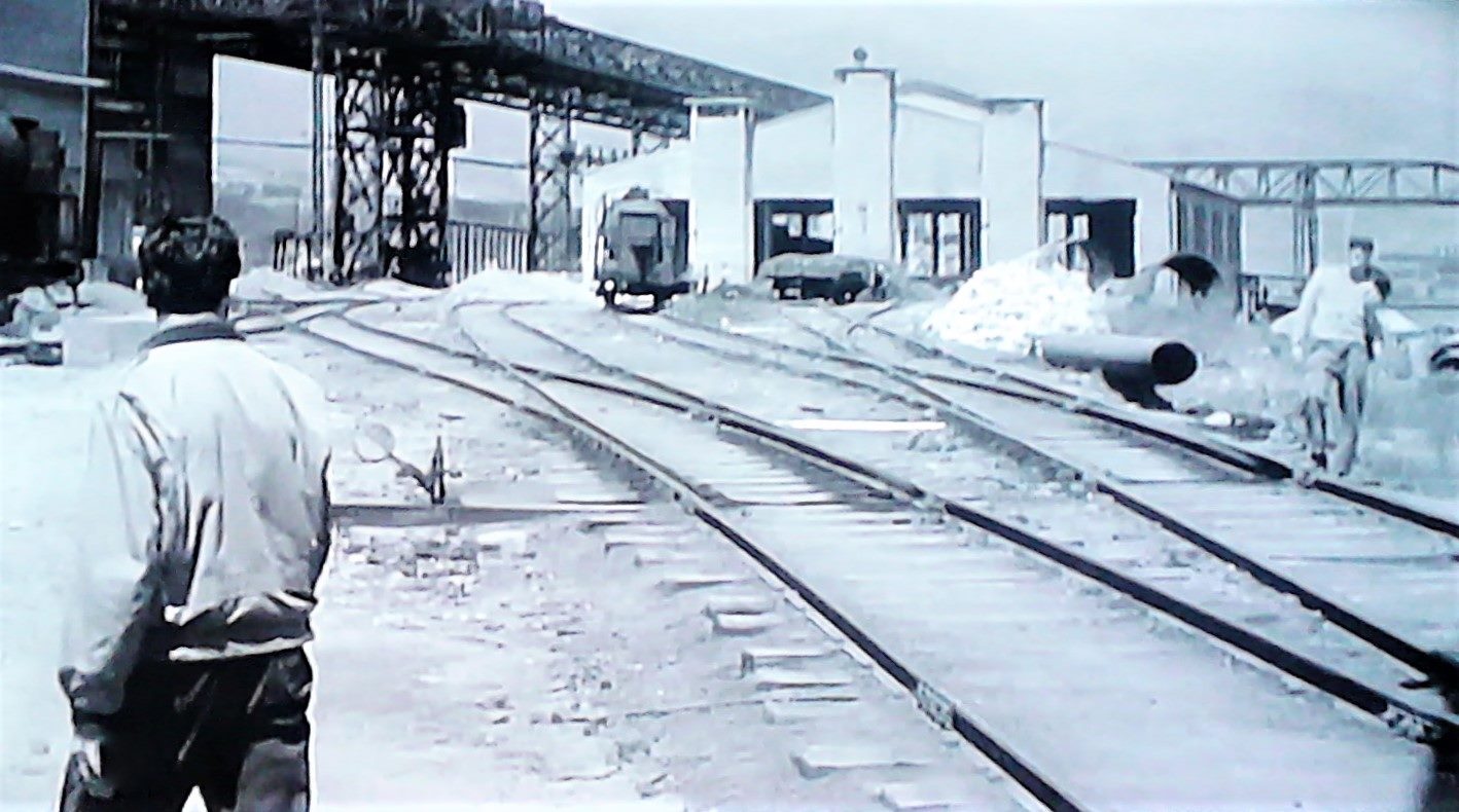 Industriska zona -zelezara Zenica 1957..jpg