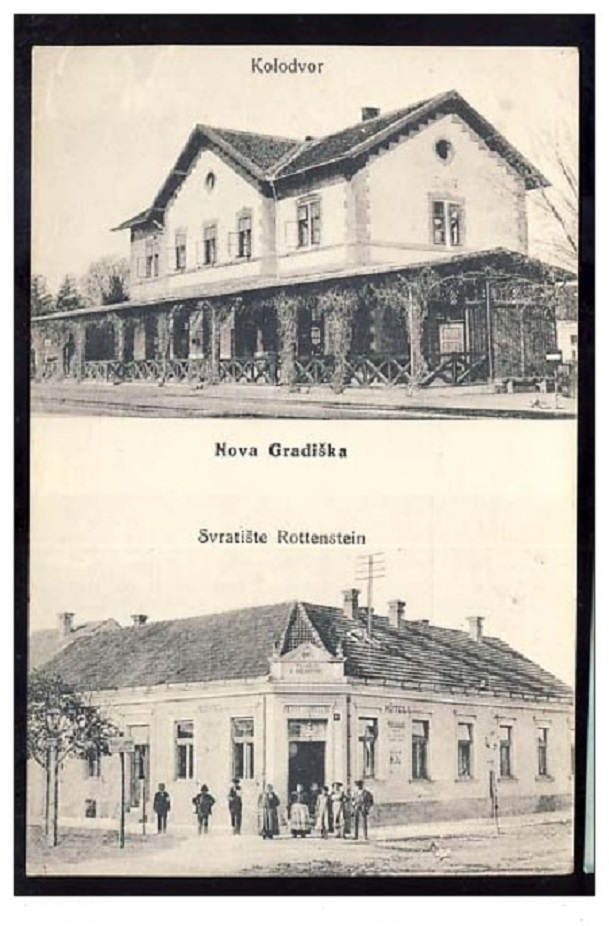 225_001  NOVA GRADIŠKA bahnhof railway station 1914.jpg