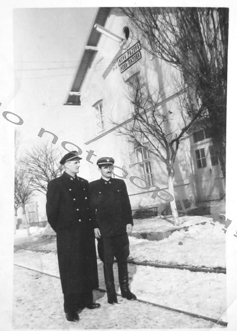 449_001 Nova Pazova - Željeznička stanica, Train station, Railway station, Railwaymen  1958.jpg