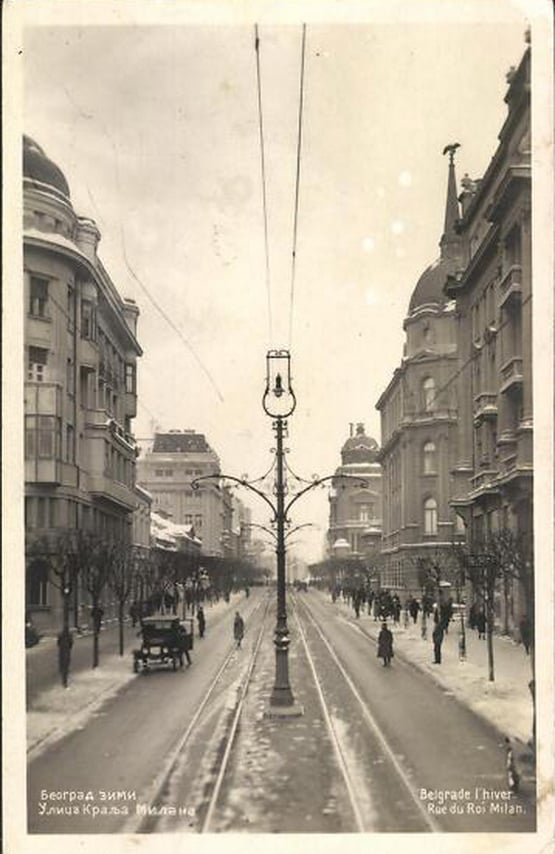 Beograd 1932. - Ulica Kralja Milana..jpg
