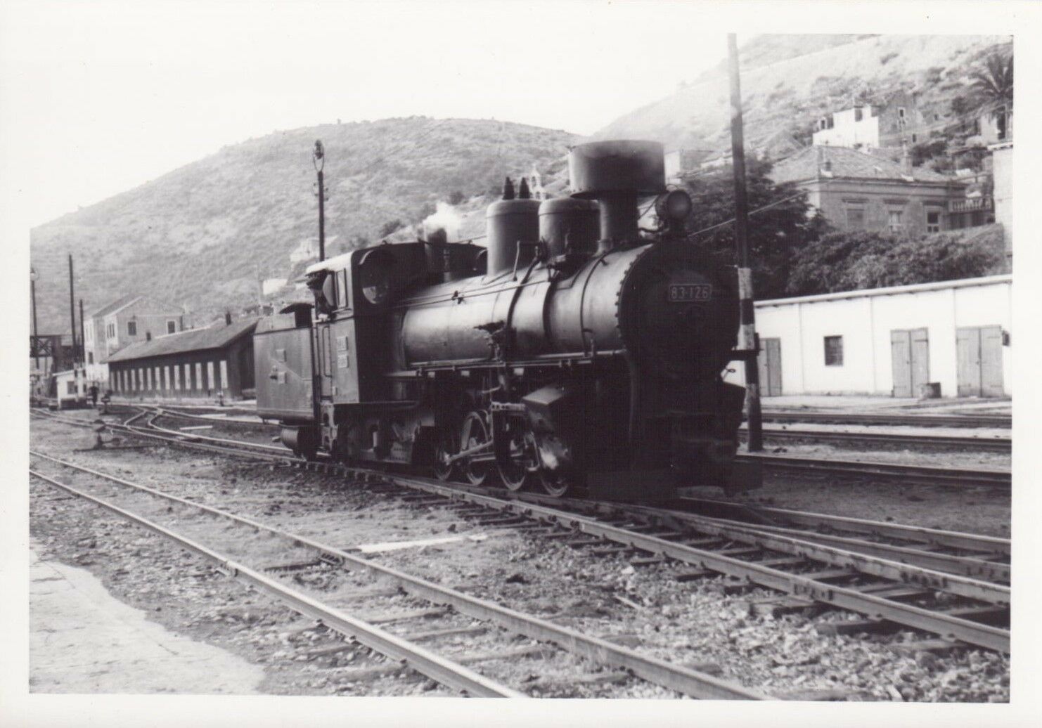 s-l1600 DU 83-151 1960s original photograph - locomotive in motion ! france.jpg