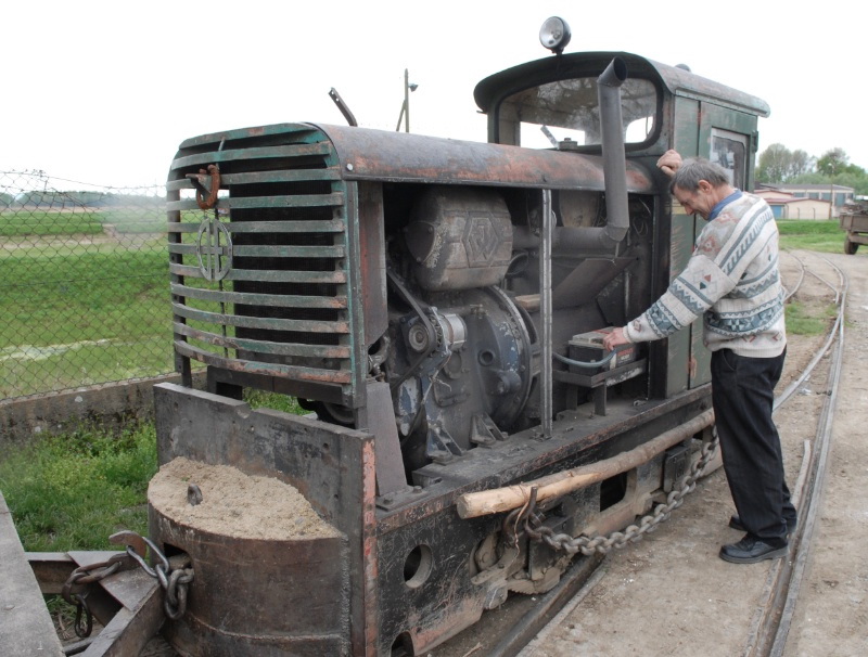 Dizek-lokomotiva DM 50 V 9, Ribnjičarstvo Poljana