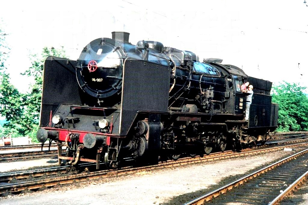 s-l1600 06-007 JZ Yugoslavia Railways Steam Loco 06 007 c1971 Original.jpg