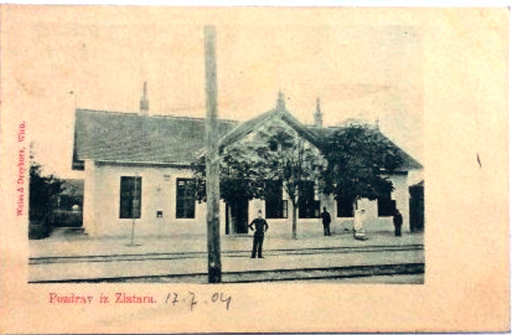 104_001  ZLATAR WEISS & DREYKURS BAHNHOF RAILWAY STATION ZAGORJE.jpg