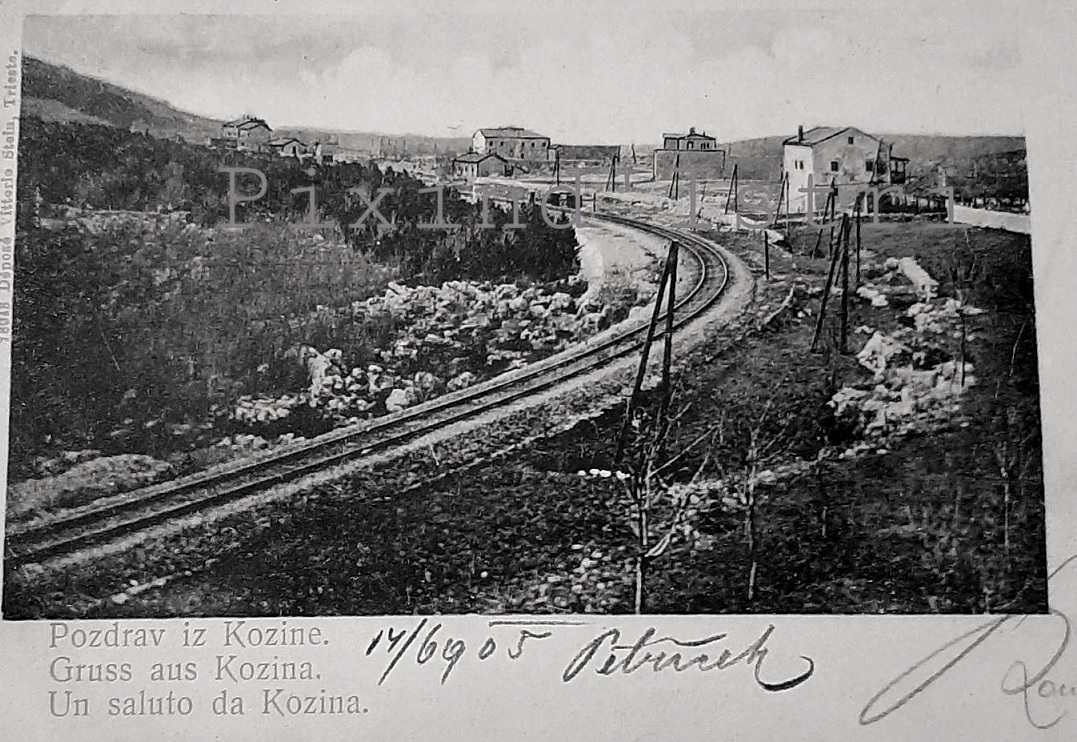 289_001 Kozina - Cosina - Istria - Stazione - Bahnhof - Railway - vg 1905..jpg