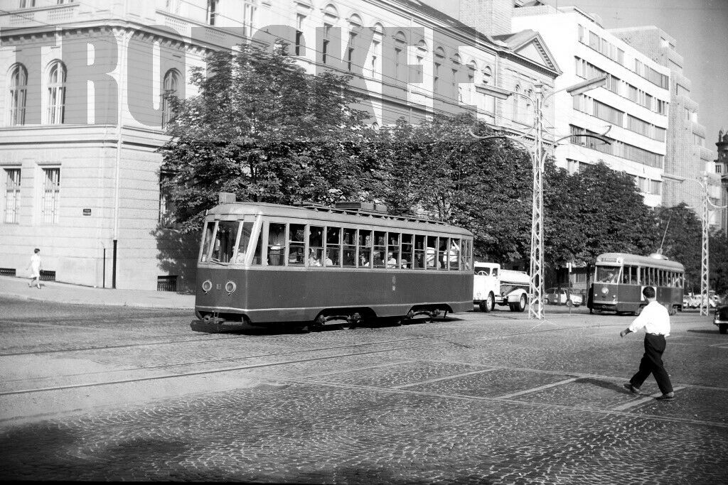 Beograd, Nemanjina. Tram Strassenbahn 10 c1966.jpg