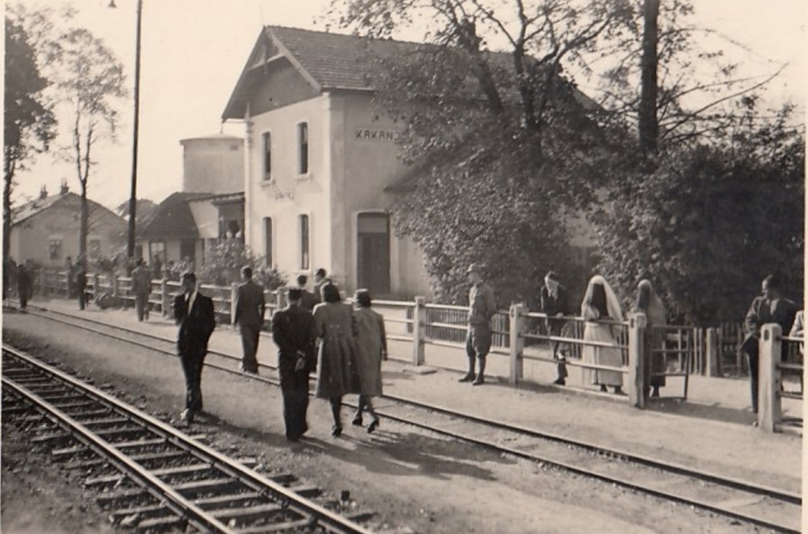 350_001 Kakanj - Railway station , Bahnhof cca.1930.jpg