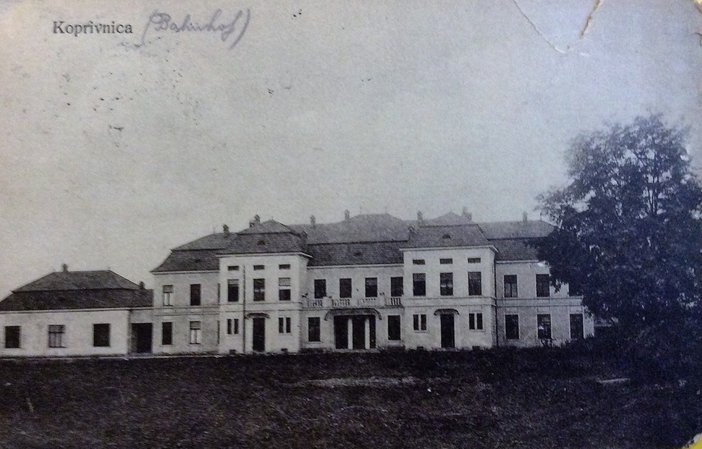 787_001 KOPRIVNICA BAHNHOF RAILWAY STATION 1917.jpg