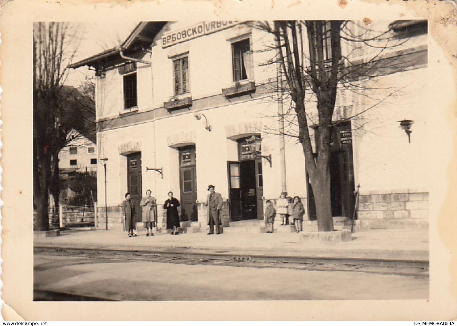 482_001 Vrbovsko - Railway station , Bahnhof 1938.jpg