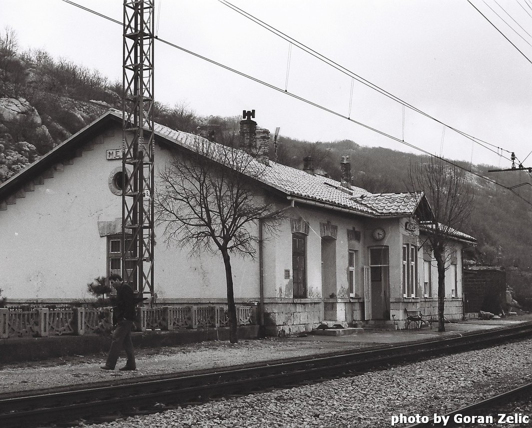Željeznicka stanica -stajalište Meja, 1982.g.jpg