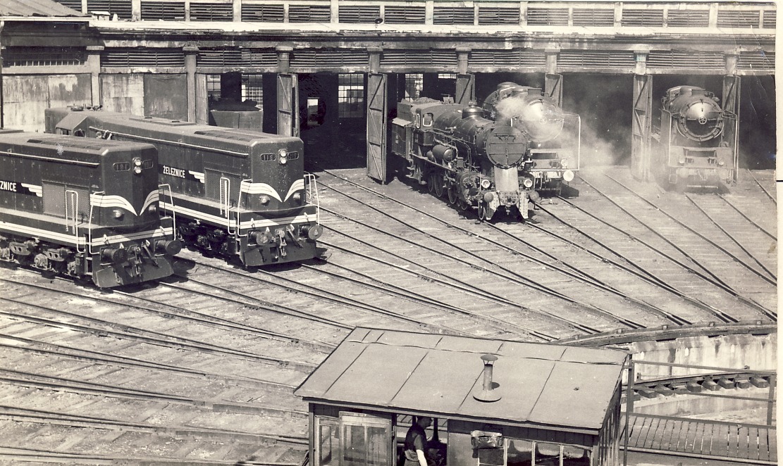 Na okretnici ložionice Beograd, 1961. g.jpg